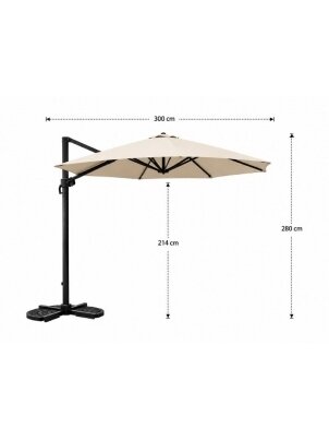 Skėtis 3.0x3.0 m 2 Skėtis 3.0x3.0 m 2