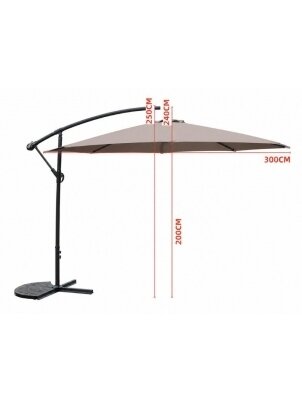 Skėtis 3.0x3.0 m 2 Skėtis 3.0x3.0 m 2