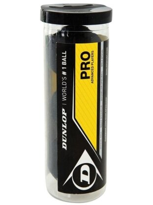 Skvošo Kamuoliukai Dunlop pro 3-tube Skvošo Kamuoliukai Dunlop pro 3-tube