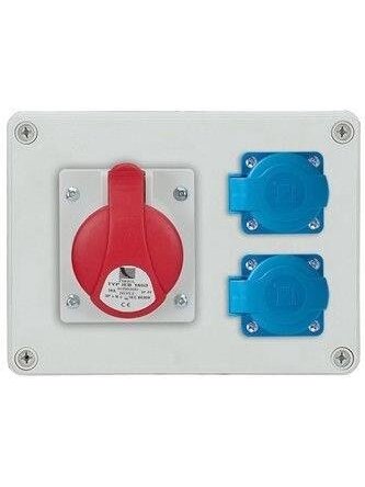 Skydelis R-BOX 190 B.1602-S, 16A IP44 Skydelis R-BOX 190 B.1602-S, 16A IP44