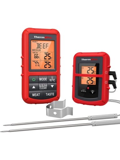Skaitmeninis bevielis maisto termometras ThermoPro TP-20C
