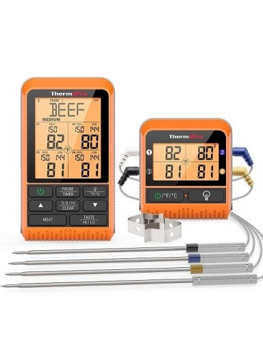 Skaitmeninis bevielis maisto termometras ThermoPro TP-829