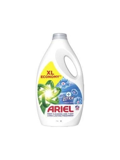 Skalbimo gelis Ariel Fresh Air, 2.25 l