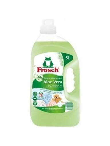 Skalbimo gelis Frosch Aloe Vera, 5 l