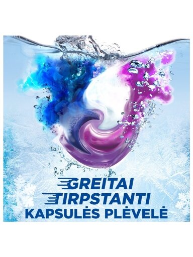 Skalbimo kapsulės ARIEL REVITA BLACK, 26 vnt.