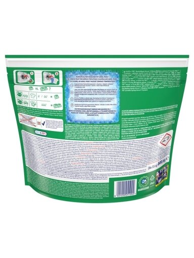 Skalbimo kapsulės Ariel Universal+, 36 vnt.