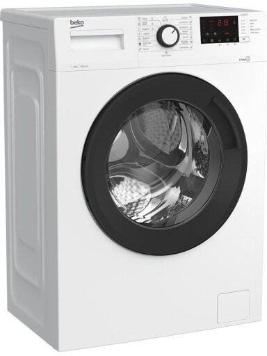 Skalbimo mašina Beko WUE6512DBA  , 6 kg, balta