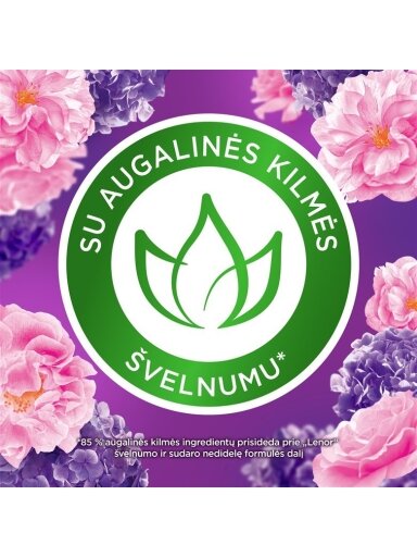 Skalbinių minkštiklis Lenor Floral & musk, skystas, 1.2 l
