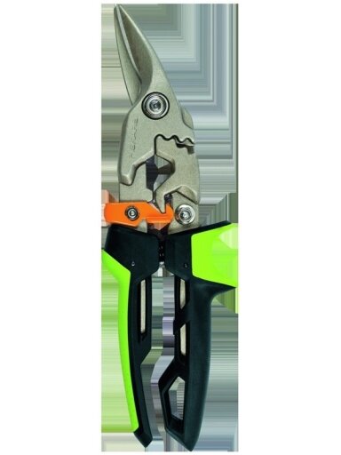 Skardos žirklės FISKARS dešininio kirpimo PowerGear Aviation