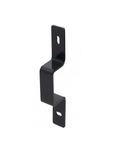 Skersinio laikiklis 20x40 mm, įkišamas, plieninis, 2 mm, ZN+RAL8019 (tamsi ruda) Skersinio laikiklis 20x40 mm, įkišamas, plieninis, 2 mm, ZN+RAL8019 (tamsi ruda)