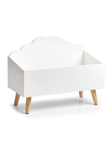 SKRYNIA VAIKIŠKA CLOUD 58X28X45CM BALTA