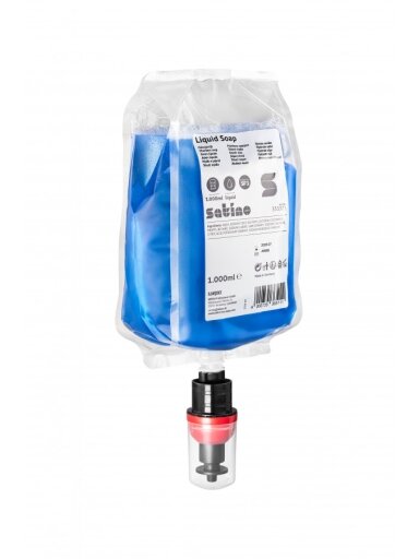 Skystas muilas Liquid Soap, 6 vntx 1000 ml SF1, Satino by WEPA