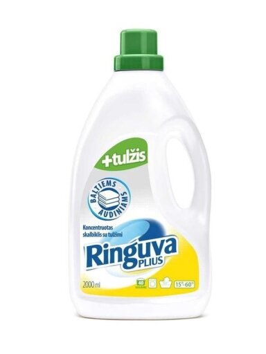 Skystasis skalbiklis RINGUVA PLUS, baltiems, 2 l, 40 sk.