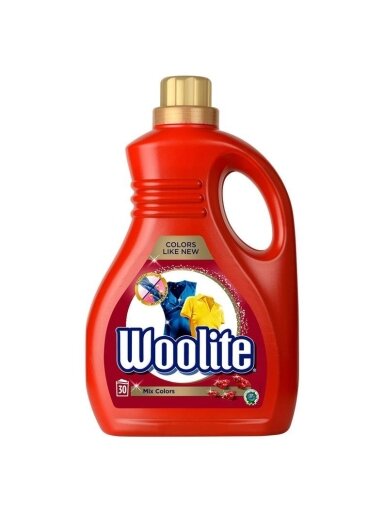 Skystasis skalbiklis WOOLITE MIX COLORS, 1,8 l, 30 skalb.