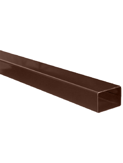 Skersinis tvorai 20x40 mm x 2,5 m, ZN+RAL8017 (rudas)