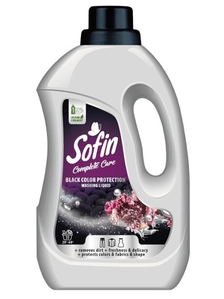 Skystas skalbiklis Sofin Care&Black, 1.5 l Skystas skalbiklis Sofin Care&Black, 1.5 l
