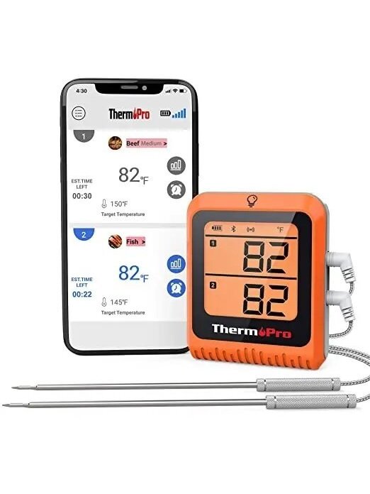 Skaitmeninis bevielis "Bluetooth" maisto termometras ThermoPro TP-920