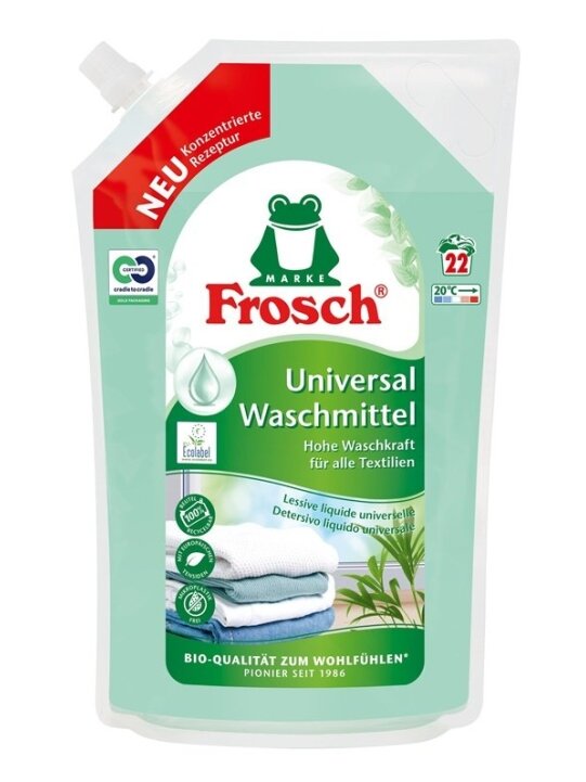 Skystas skalbiklis Frosch, 1.5 l Skystas skalbiklis Frosch, 1.5 l