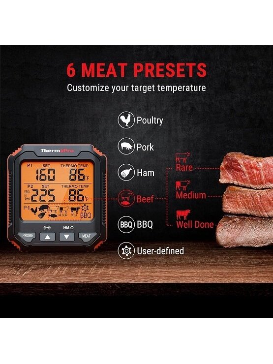 Skaitmeninis maisto termometras ThermoPro TP-717 1
