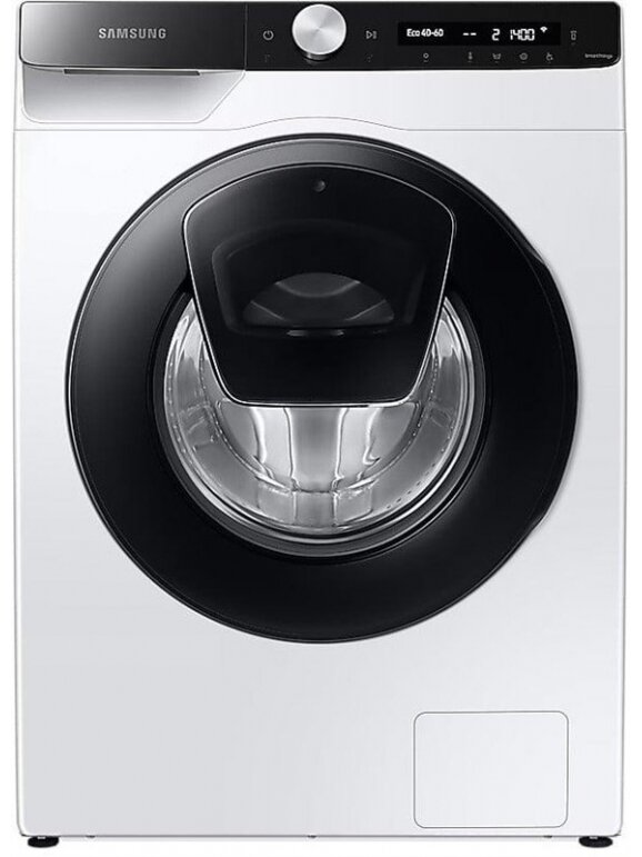 Skalbimo mašina Samsung WW90T554DAE/S7, 9 kg, balta/juoda Skalbimo mašina Samsung WW90T554DAE/S7, 9 kg, balta/juoda