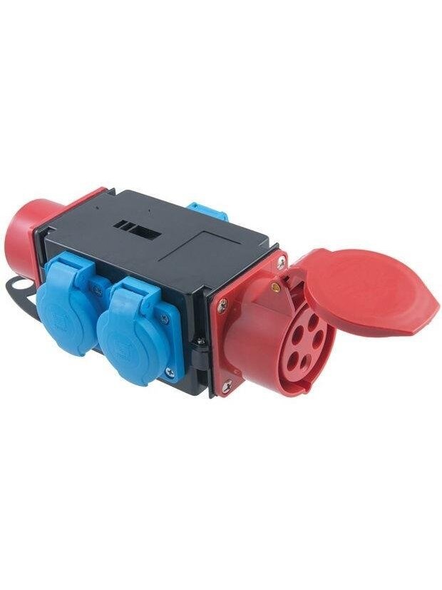 Skirstytuvas R-BOX MINI 3S, 1x16A/5p + 3x16A/250V, IP44 Skirstytuvas R-BOX MINI 3S, 1x16A/5p + 3x16A/250V, IP44