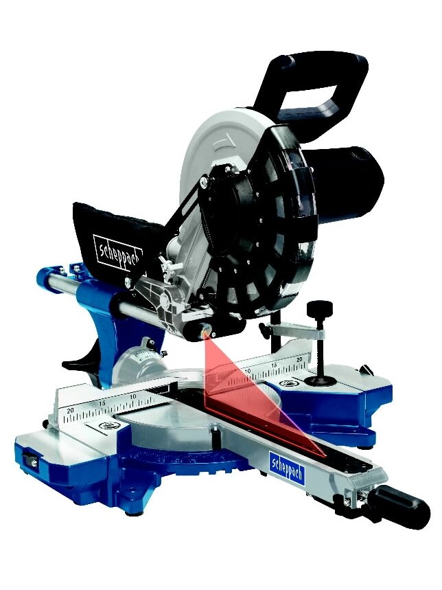 Skersinio pjovimo staklės HM254 + papildomas diskas, Scheppach 7