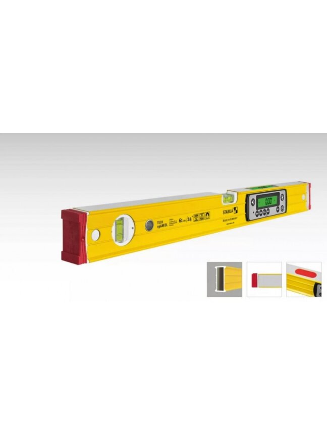 Skaitmeninis gulsčiukas su magnetu TECH 196M DL 61cm, Stabila 3