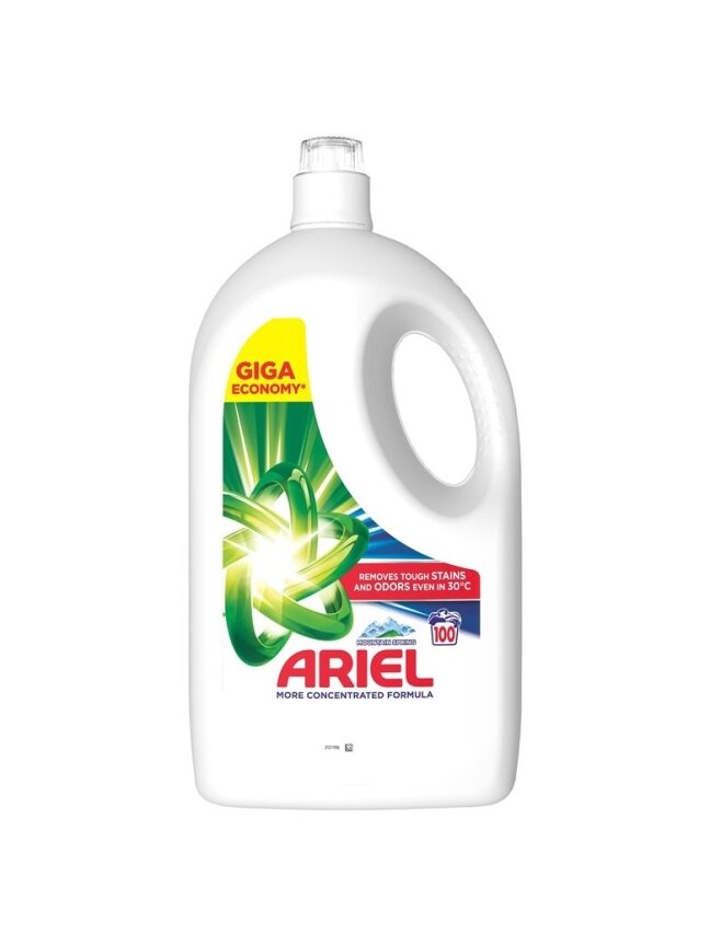 Skalbimo gelis Ariel Mountain Spring, 4.5 l 1