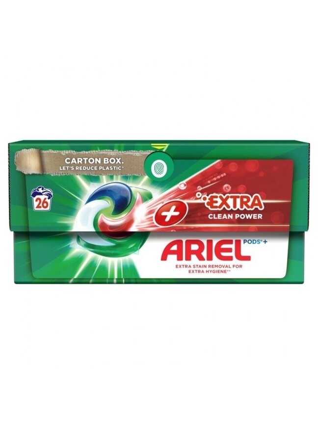 Skalbimo kapsulės ARIEL EXTRA CLEAN POWER, 26 vnt. 1