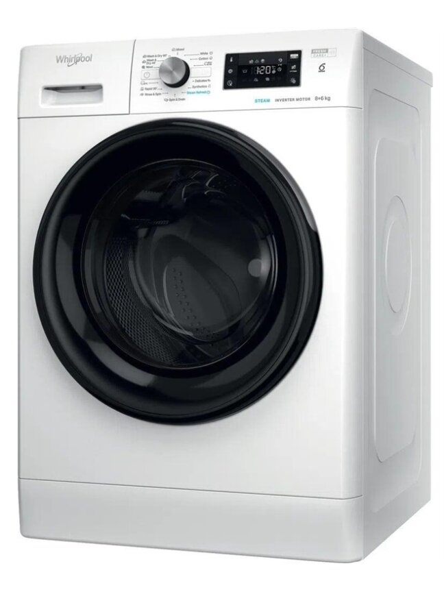 Skalbimo mašina - džiovyklė Whirlpool FFWDB 864349 BV EE Skalbimo mašina - džiovyklė Whirlpool FFWDB 864349 BV EE
