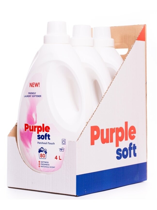 Skalbinių minkštiklis Koslita Purple soft, 4 l. 1