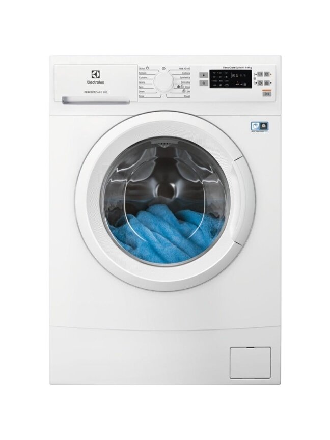 Skalbyklė ELECTROLUX EW6SN506W, 6 kg, D