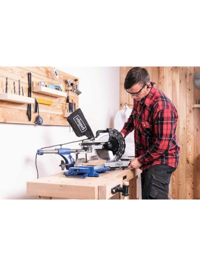 Skersinio pjovimo staklės HM254 + papildomas diskas, Scheppach 3