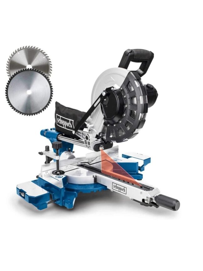 Skersinio pjovimo staklės HM254 + papildomas diskas, Scheppach