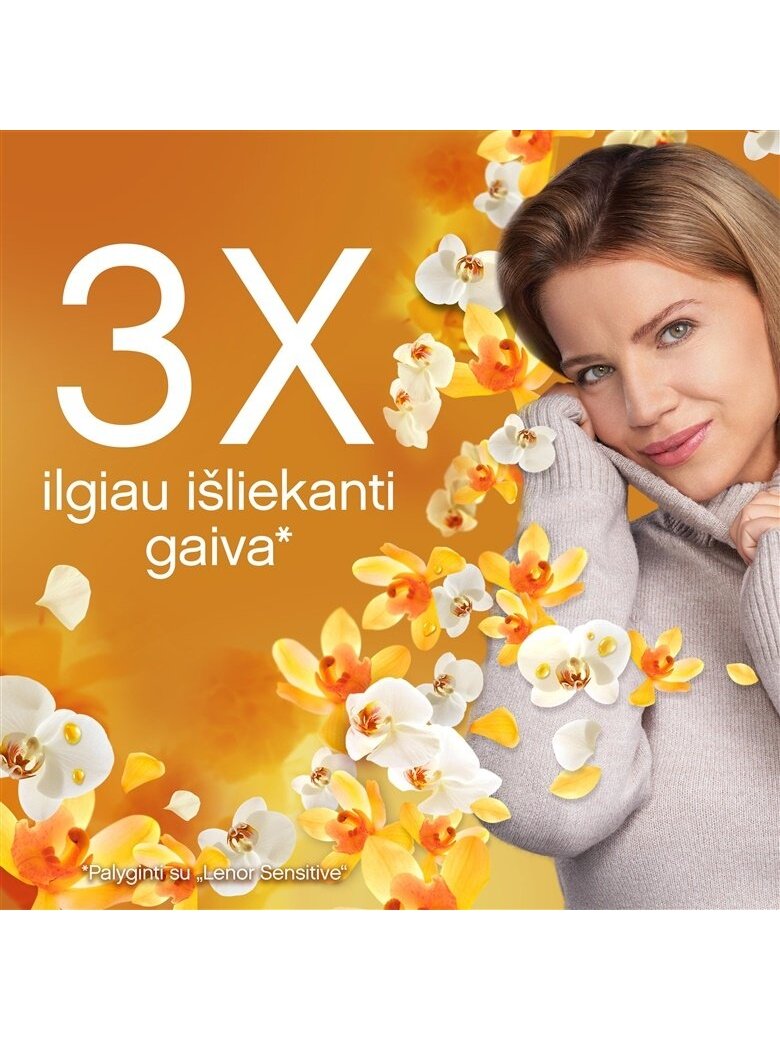 Skalbinių minkštiklis Lenor orchid & amber, skystas, 1.2 l 2