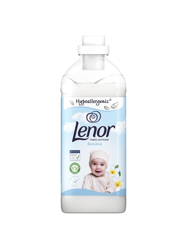 Skalbinių minkštiklis Lenor sensitive, skystas, 1.6 l 1 Skalbinių minkštiklis Lenor sensitive, skystas, 1.6 l 1