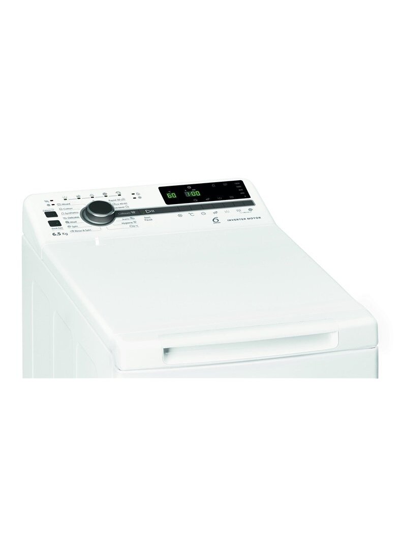 Skalbyklė WHIRLPOOL TDLRB 65241BS EU/N, 6,5 kg, C 1