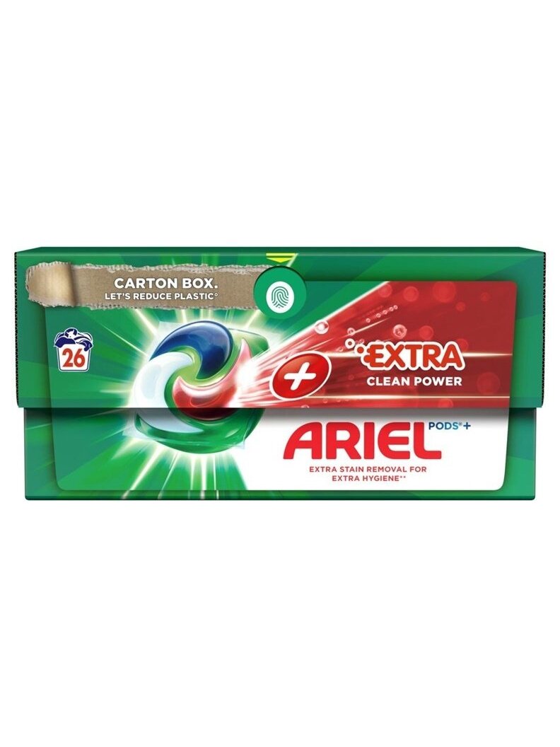 Skalbimo kapsulės ARIEL EXTRA CLEAN POWER, 26 vnt. 1