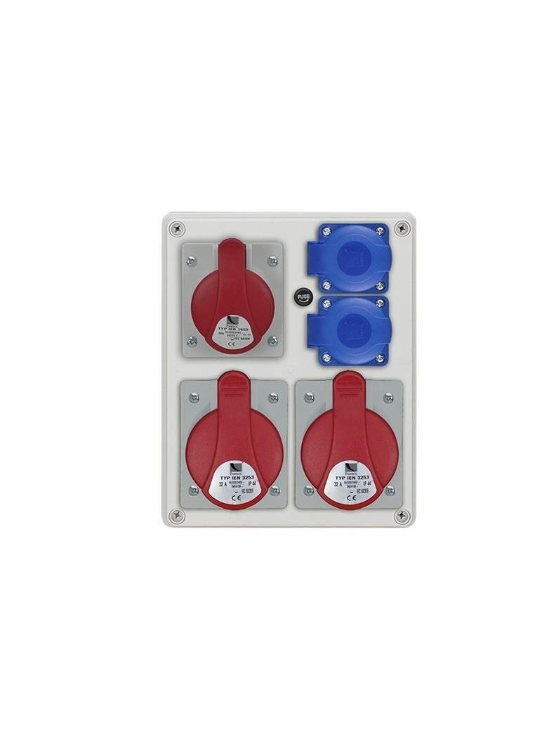 Skydelis R-BOX 240 B.1632-S, 16/32A IP44 1 Skydelis R-BOX 240 B.1632-S, 16/32A IP44 1