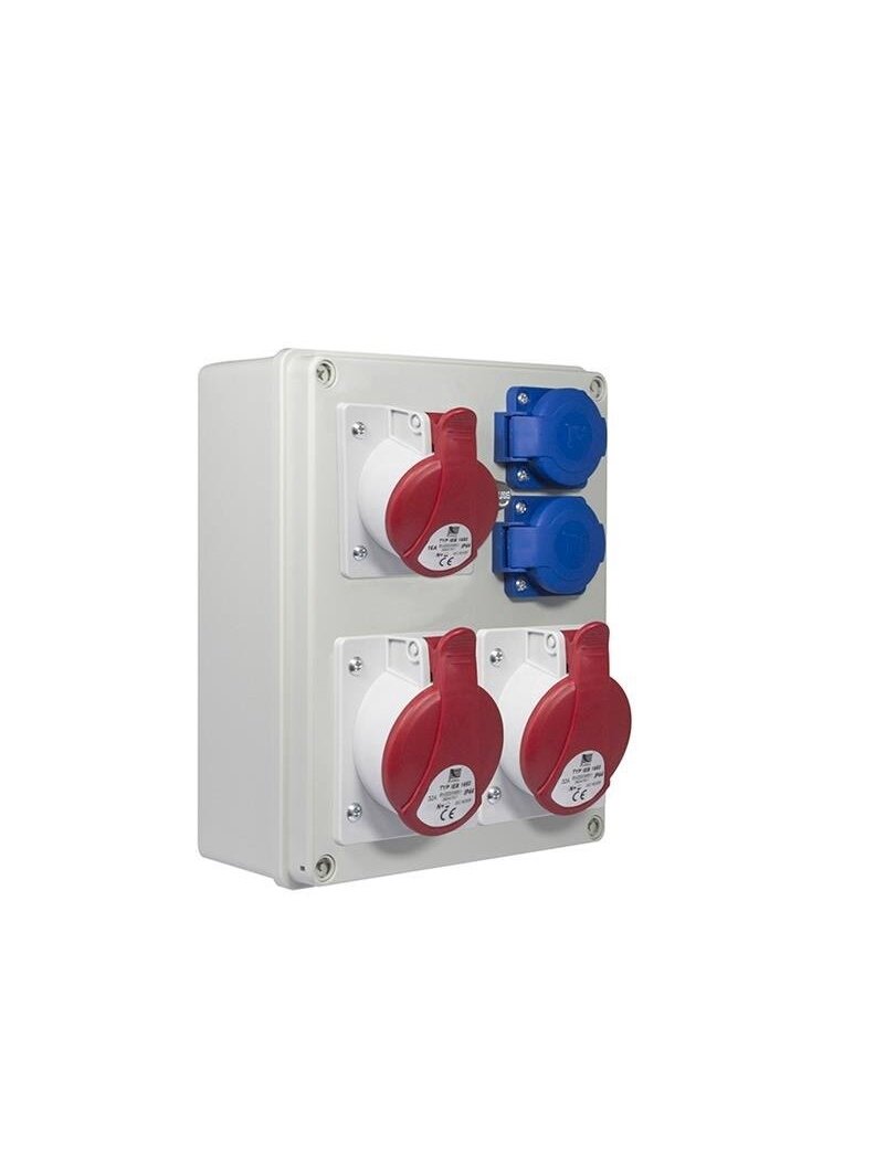 Skydelis R-BOX 240 B.1632-S, 16/32A IP44 Skydelis R-BOX 240 B.1632-S, 16/32A IP44