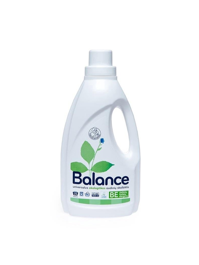 Skystasis skalbiklis BALANCE, 1,5 l, 25 skalb. Skystasis skalbiklis BALANCE, 1,5 l, 25 skalb.