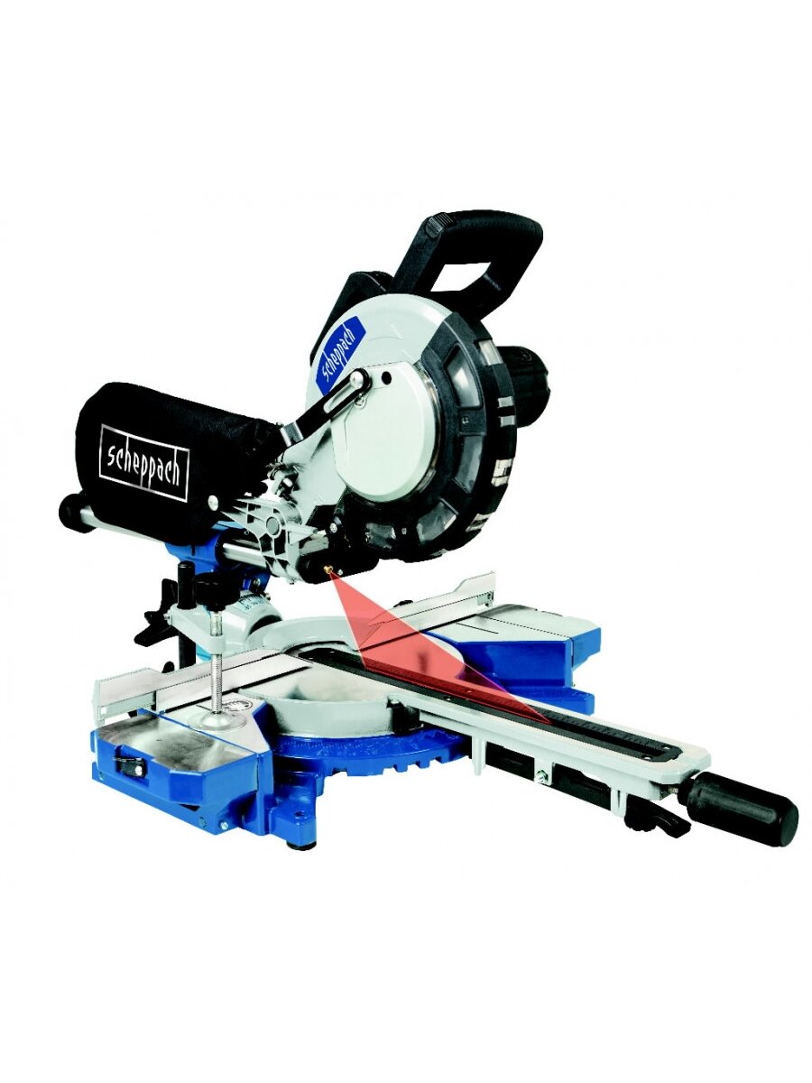 Skersinio pjovimo staklės HM216 + papildomas diskas, Scheppach 8