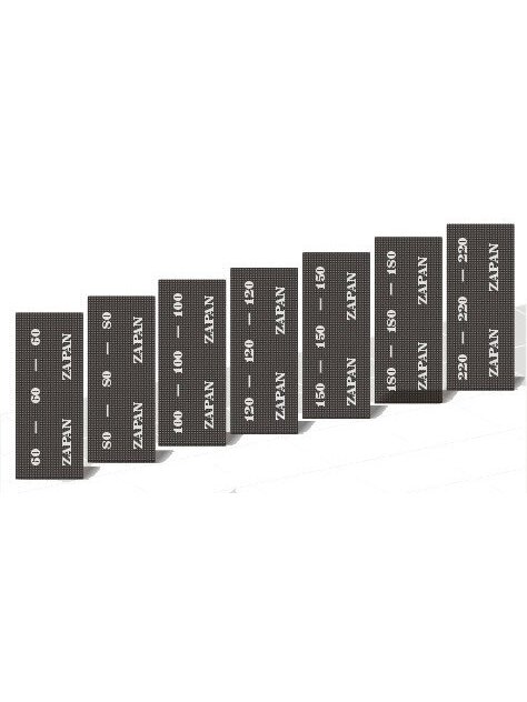 Šlifavimo tinklelis Zapan | 280x105mm Nr. 180 (10vnt.) Baltas