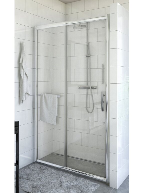 Slankiojančios durys PXD2N 1300/2000 LH/transparent 1 Slankiojančios durys PXD2N 1300/2000 LH/transparent 1
