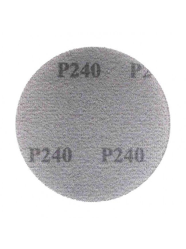 Šlifavimo tinklelis 125mm A240 10vnt D-78689 Šlifavimo tinklelis 125mm A240 10vnt D-78689