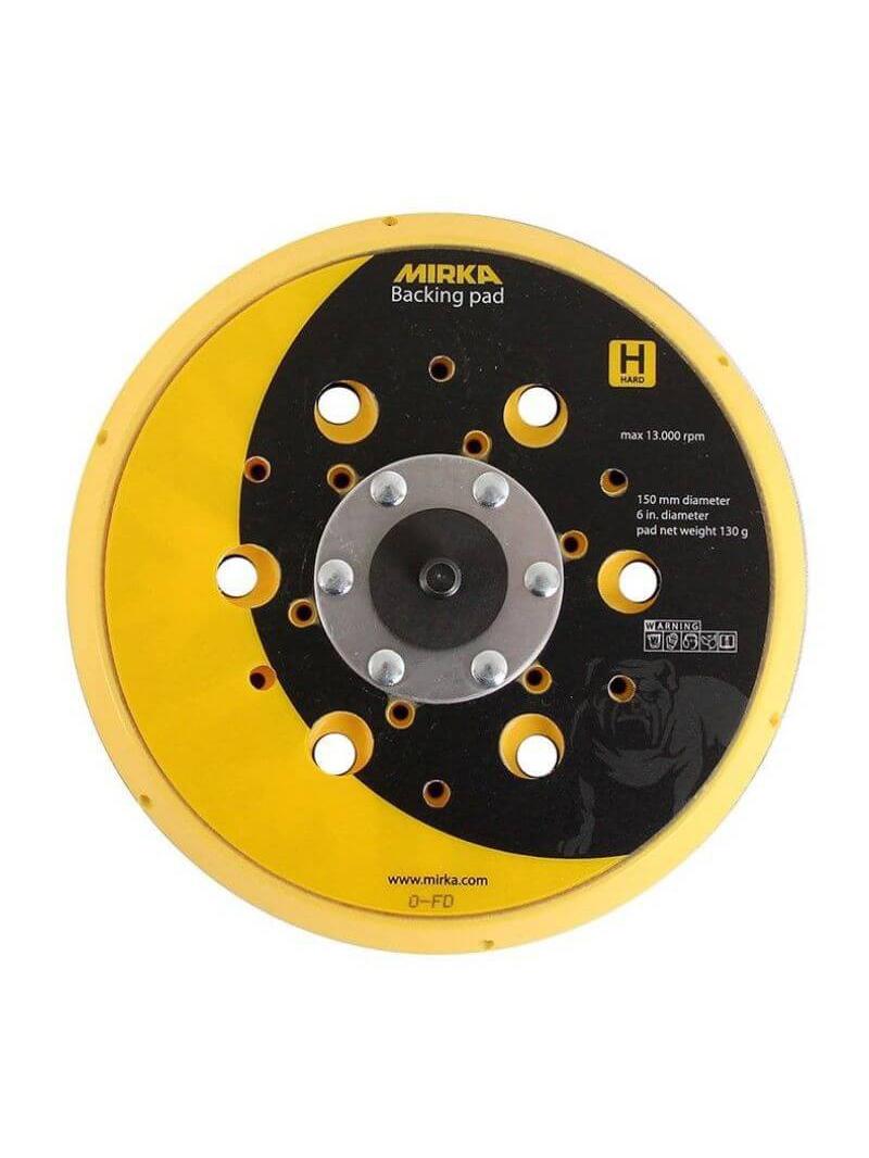 Šlifavimo padas Mirka 150 mm, 5/16", Grip, kietas Šlifavimo padas Mirka 150 mm, 5/16", Grip, kietas