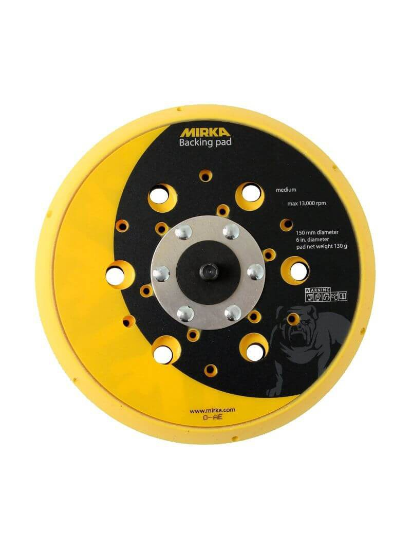 Šlifavimo padas Mirka 150 mm, 5/16", Grip, vidutiniškai kietas Šlifavimo padas Mirka 150 mm, 5/16", Grip, vidutiniškai kietas