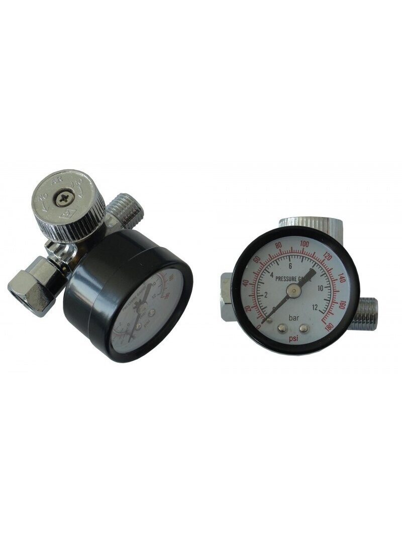 Slėgio reguliatorius su sausintuvu ir manometru 1/4" (42107, EUROLUBE EQUIPMENT) Slėgio reguliatorius su sausintuvu ir manometru 1/4" (42107, EUROLUBE EQUIPMENT)