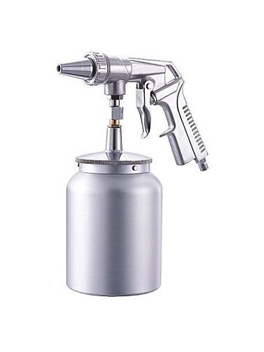 ⬡ Smėliasrovės pistoletas su indu 1,0 kg (SB01A) ⬡ Smėliasrovės pistoletas su indu 1,0 kg (SB01A)