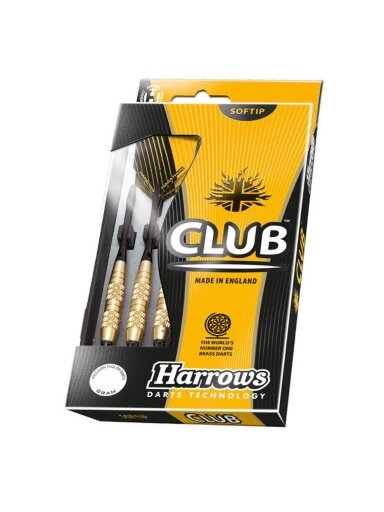 Smiginio strėlytės SOFTIP CLUB BRASS 18 g Smiginio strėlytės SOFTIP CLUB BRASS 18 g